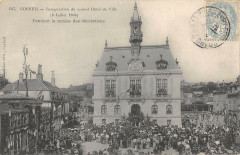 Corbeil Inauguration Du Nouvel Hotel De Ville Pendant Remise Decorations