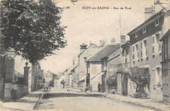 Scey Sur Saone Rue Du Pont (cliché pas courant -
													70 Haute Saône
												