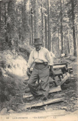 Gerardmer Un Schlitteur à Gérardmer