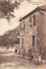 Fontaine La Poste (cliché pas courant