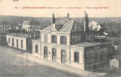 Conde Sur Huisne La Gare Ouest Tete De Ligne De L'Orne (pas courante -
													61 Orne
												