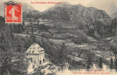Carte postale ancienne Ax Les Thermes Villa Des Cascatelles Delcasse
                                                                     à Ax-les-Thermes
                                
