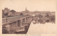 La Suze Le Pont Et Vue Partielle
