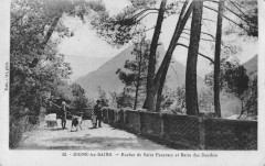 Digne Les Bains Rocher De Saint-Pancrace Et Barre Des Dourbes à Digne-les-Bains