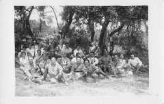 Carte Photo Situee Au Verso Camp De Massillan Juin 1930