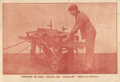 St Etienne Industrie Du Bois Machine Dite Universelle Montee En Raboteuse -
													42 Loire
												