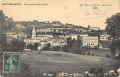 Sauvesanges Vue Generale Nord Est