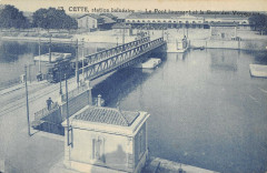 Cette Le Pont Tournant Et La Gare Des Voyageurs -
													34 Hérault
												