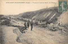 Etricourt Manancourt Travaux Du Canal Du Nord Le Chantier