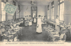 Ile D'Oleron Sanatorium De Saint-Trojan Les Refectoires Repas Des Enfants