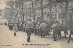 Paris 5e Manifestation Du 1ER Mai A Paris Les Chasseurs Cheval Luxembourg -
																					75005 Paris 5e
																			