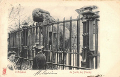 Paris 5e Jardin Des Plantes L'Elephant à Paris 5e