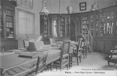 Ecole Edgar Quinet - Bibliothèque à Paris 9e