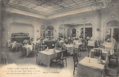 Carte postale ancienne Paris-Lyon Palace-Hôtel - rue de Lyon - Salle à manger
                                                                     à Paris 12e
                                
