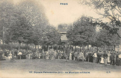 Paris XIe Square Parmentier La Musique Militaire à Paris 11e