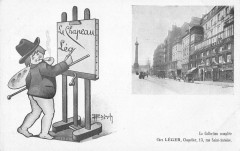 Paris XIe Rue Saint-Antoine Chez Leger Chapelier à Paris 11e