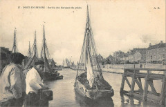 Port En Bessin Sortie Des Barques De Peche