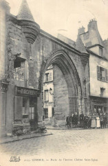 Corbeil Porte De L'Ancien Cloitre Saint Spire