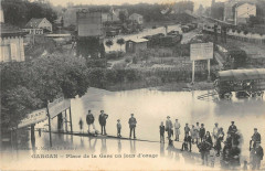 Gargan Place De La Gare Un Jour D'Orage