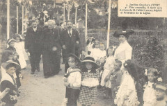Jardins Ouvriers D'Ivry 4e Fete 1912 Arrivee Abbe Lemire (cpa rare
