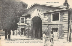 Carte postale ancienne Boulevard de Port-Royal - Cour d'Entrée de l‘Ancien Couvent des Capucins
                                                                     à Paris 14e
                                