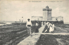 Ile D'Oleron Le Fort Du Chapus A Mer Basse