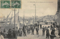 Honfleur Vue Des Bassins Prise De La Lieutenance à Honfleur
