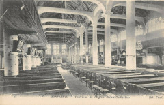 Honfleur Interieur De L'Eglise Sainte-Catherine à Honfleur