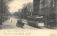 Caen Le Boulevard Saint Pierre à Caen