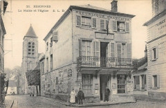 Essonnes La Mairie Et Eglise