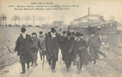 Ivry Fallieres, Briand, Millerand, Lepine Crue de la Seine 1910 -
																					94200 Ivry-sur-Seine
																			
