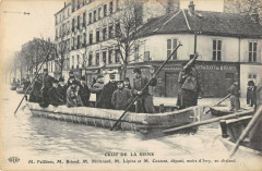 Ivry Inondations Fallieres Briand Millerand