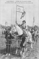 Compiegne Fetes De Jeanne D'Arc Melle A.de Baillencourt Courcol à Compiègne