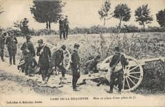 Camp De La Braconne Mise En Place D'Une Piece De 75 -
													16 Charente
												