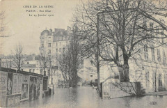 Crue de la Seine - Rue Diaz - Le 29 Janvier 1910 à Paris 16e