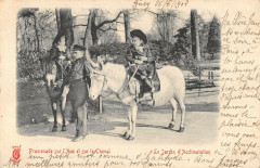 Promenade sur l'Ane et sur le Cheval - Le Jardin d'Acclimatation -
																					92200 Neuilly-sur-Seine
																			