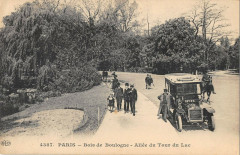 Bois de Boulogne - Allée du Tour du Lac -
																					75016 Paris 16e
																			