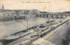 Angers Vue Sur La Maine Vers La Doutre à Angers