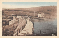 Le Mayet En Montagne Barrage De Chatel Montagne Vue De La Chaussee