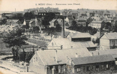 Meru Panorama Vers L'Ouest à Méru