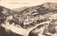 Entraygues Vue Generale -
													12 Aveyron
												