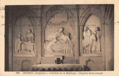Ceignac Interieur De La Basilique Chapelle Saint-Joseph