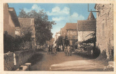 Claunhac La Rue Principale -
													12 Aveyron
												