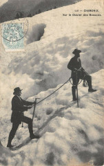 Chamonix Sur Le Glacier Des Bossons