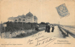 Chatelaillon Le Casino Et La Plage -
													17 Charente Maritime
												