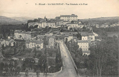 La Salvetat Vue Generale Et Le Pont