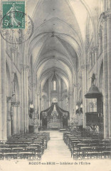 Rozoy En Brie Interieur Eglise