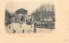 Bordeaux Porte Et Place D'Aquitaine à Bordeaux