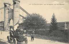 Le Pont De La Caille (Voiture Ancienne Beau Plan