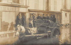 Rue de Javel pendant les Inondations de 1910 -
																					75015 Paris 15e
																			